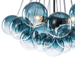 Load image into Gallery viewer, Cluster Colored Tinted Glass Globe Bubble Chandelier