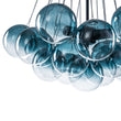 Load image into Gallery viewer, Cluster Colored Tinted Glass Globe Bubble Chandelier