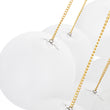 Load image into Gallery viewer, Bubble Cluster Opal White Glass Globe Chandelier