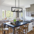 Load image into Gallery viewer, Farmhouse Rectangle Kitchen Island Linear Chandelier