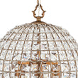 Load image into Gallery viewer, French Farmhouse Crystal Lantern Pendant Light