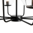 Load image into Gallery viewer, Funky Clear Seeded Glass Globe Tired Bubble Chandelier