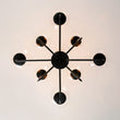 Load image into Gallery viewer, Funky Clear Seeded Glass Globe Tired Bubble Chandelier