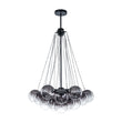 Load image into Gallery viewer, Cluster Colored Tinted Glass Globe Bubble Chandelier