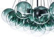 Load image into Gallery viewer, Cluster Colored Tinted Glass Globe Bubble Chandelier