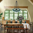 Load image into Gallery viewer, Cluster Colored Tinted Glass Globe Bubble Chandelier