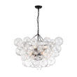 Load image into Gallery viewer, Modern Luxe Swirled Glass Globe Bubble Chandelier