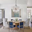 Load image into Gallery viewer, Modern Luxe Swirled Glass Globe Bubble Chandelier