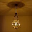 Load image into Gallery viewer, Farmhouze Light - 1 - light Coastal Hemp Rope Glass Globe Pendant Light - Pendant - 1 Bulb -