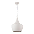 Load image into Gallery viewer, Farmhouze Light - 1 - Light Danish Simple Metal White Pendant Light - Pendant - Bell Shade -