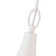 Load image into Gallery viewer, Farmhouze Light - 1 - Light Danish Simple Metal White Pendant Light - Pendant - Teardrop Shade -