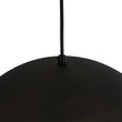 Load image into Gallery viewer, Farmhouze Light - 1 - Light Industrial Black Hammered Iron Dome Pendant - Chandelier - 15in -