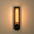 Load image into Gallery viewer, Farmhouze Light - 1 - light Vintage Ribbed Glass Cylinder Linear Wall Sconce - Wall Sconce - 2 Packs -