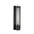 Load image into Gallery viewer, Farmhouze Light - 1 - light Vintage Ribbed Glass Cylinder Linear Wall Sconce - Wall Sconce - 2 Packs -