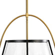 Load image into Gallery viewer, Farmhouze Light - 3 - Light Drum Seeded Glass Lantern Ceiling Light - Ceiling Light - 3 - Light -