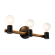 Load image into Gallery viewer, Farmhouze Light - 3 - light Industrial Rustic Vanity Light Wall Sconce - Wall Sconce - 3 - Light -