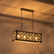 Load image into Gallery viewer, Farmhouze Light - 4 - Light Rustic Wooden Rectangular Cage Island Chandelier - Chandelier - Poplar -