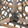 Load image into Gallery viewer, Farmhouze Light - 4 - Light Rustic Wooden Rectangular Cage Island Chandelier - Chandelier - Poplar -
