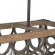Load image into Gallery viewer, Farmhouze Light - 4 - Light Rustic Wooden Rectangular Cage Island Chandelier - Chandelier - Poplar -