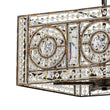 Load image into Gallery viewer, Farmhouze Light - 4 - Light Vintage French Crystal Square Lantern Pendant - Chandelier - Black -