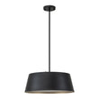 Load image into Gallery viewer, Farmhouze Light-5-Light Scandinavia Matte Black Drum Pendant Light-Pendant-Black-
