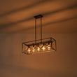Load image into Gallery viewer, Farmhouze Light - 5 - Light Vintage Rustic Rectangle Kitchen Island Pendant - Chandelier - 5 - Light -