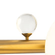 Load image into Gallery viewer, Farmhouze Light - 56” Modern Milky Glass Globe Island Pendant Chandelier - Chandelier - Brass -
