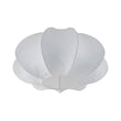 Load image into Gallery viewer, Farmhouze Light - Ambient Round Cage White Silk Flush Mount Light - Ceiling Light - 19 in -