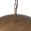 Load image into Gallery viewer, Farmhouze Light - Antique Hand - Painted Bronze Oversized Iron Dome Pendant - Pendant - 23 in -
