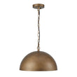 Load image into Gallery viewer, Farmhouze Light - Antique Hand - Painted Bronze Oversized Iron Dome Pendant - Pendant - 23 in -