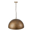 Load image into Gallery viewer, Farmhouze Light - Antique Hand - Painted Bronze Oversized Iron Dome Pendant - Pendant - 23 in -