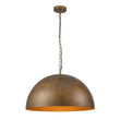 Load image into Gallery viewer, Farmhouze Light - Antique Hand - Painted Bronze Oversized Iron Dome Pendant - Pendant - 23 in -