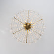 Load image into Gallery viewer, Farmhouze Light - Art Deco Glam Cascading Swirled Glass Bubble Chandelier - Chandelier - 23.6 in -