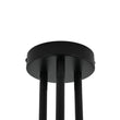 Load image into Gallery viewer, Farmhouze Light - Black Linear Smoked Glass Globe Sputnik Ceiling Light - Ceiling Light - Black -