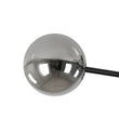 Load image into Gallery viewer, Farmhouze Light - Black Linear Smoked Glass Globe Sputnik Ceiling Light - Ceiling Light - Black -