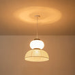 Load image into Gallery viewer, Farmhouze Light - Boho Farmhouse 2 - Tier White Paper Lantern Pendant Light - Chandelier - Narrow Bottom -