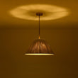 Load image into Gallery viewer, Farmhouze Light - Boho Farmhouse Woven String Drum Lantern Pendant Light - Chandelier - Brass -