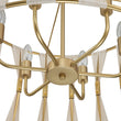 Load image into Gallery viewer, Farmhouze Light-Boho Rope 6-Light Brass Drum Lantern Pendant--Black-