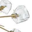 Load image into Gallery viewer, Farmhouze Light - Brass 12 - Light Ice Glass Shade Sputnik Chandelier - Chandelier - 12 - Light - Brass
