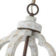 Load image into Gallery viewer, Farmhouze Light - Candle Style Weathered White Wood Lantern Pendant - Pendant - Poplar -