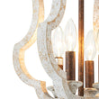 Load image into Gallery viewer, Farmhouze Light - Candle Style Weathered White Wood Lantern Pendant - Pendant - Poplar -
