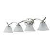 Load image into Gallery viewer, Farmhouze Light - Classic Nickel 3 - Light Marble Glass Shade Vanity Wall Light - Wall Sconce - 3 Bulbs -