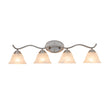 Load image into Gallery viewer, Farmhouze Light - Classic Nickel 3 - Light Marble Glass Shade Vanity Wall Light - Wall Sconce - 3 Bulbs -
