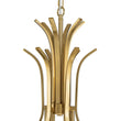 Load image into Gallery viewer, Farmhouze Light-Classic Opal Glass Cylinder Brass Curved Arm 6-Light Chandelier-Chandelier-6-Light-