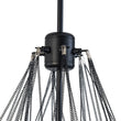 Load image into Gallery viewer, Farmhouze Light - Cluster Bubble Clear Striped Glass Globe Chandelier - Chandelier - Straight Striped Pattern -