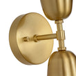 Load image into Gallery viewer, Farmhouze Light - Contemporary Bathroom Up and Down Brass Cone Wall Light - Wall Sconce - 2 Packs -
