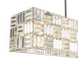 Load image into Gallery viewer, Farmhouze Light - Contemporary Chic Faceted Crystal Square Island Chandelier - Chandelier - 40 in -
