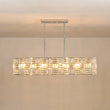 Load image into Gallery viewer, Farmhouze Light - Contemporary Chic Faceted Crystal Square Island Chandelier - Chandelier - 40 in -