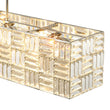 Load image into Gallery viewer, Farmhouze Light - Contemporary Chic Faceted Crystal Square Island Chandelier - Chandelier - 40 in -