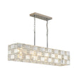 Load image into Gallery viewer, Farmhouze Light - Contemporary Chic Faceted Crystal Square Island Chandelier - Chandelier - 40 in -